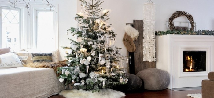 Decoración navideña de estilo nórdico